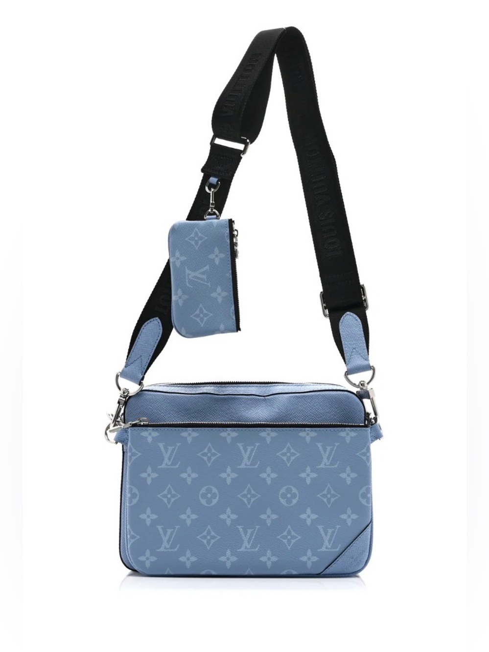 Louis Vuitton Taigarama Trio Messenger Sky Blue